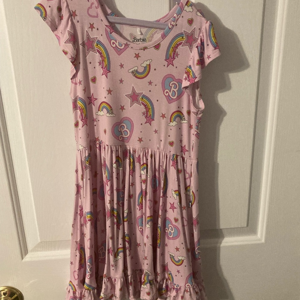 Posh Peanut Barbie Star Power Cap Sleeve Twirl Dress